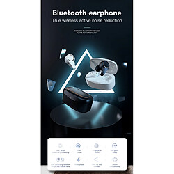 Acheter Universal TWS Casque Bluetooth sans fil étanche double microphone anéantissement actif du bruit régulateur tactile bouchons d'oreille casque Bluetooth casque