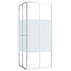 vidaXL Cabine de douche ESG 80x70x180 cm