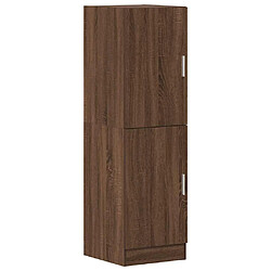 vidaXL Armoire de cuisine chêne marron 38x41,5x131,5cm bois ingénierie