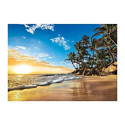 Clementoni PUZZLE 1500 pieces - Coucher de soleil tropical - 59 X 84 cm