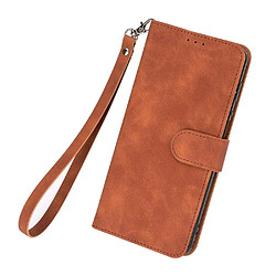 Avis Htdmobiles Housse pour Nokia C32 - etui coque pochette portefeuille + film ecran - MARRON