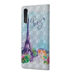 Avis Wewoo Housse Coque Étui en cuir à rabat horizontal 3D avec motif Tour pour Galaxy A70avec porte-cartes et fentes cartescadre photo et portefeuille