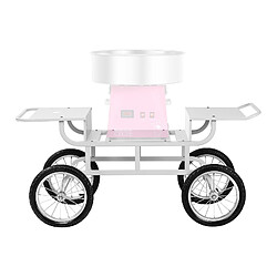 Avis Helloshop26 Chariot pour machine barbe à papa 4 roues blanc 14_0004866