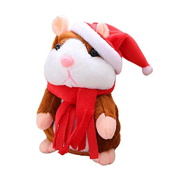 Universal Festival parlant hamster peluche électronique, musique discours sonore son hamster16cm parlant