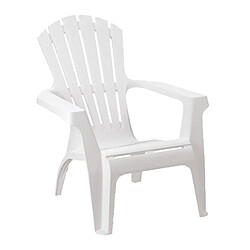 Ozalide Fauteuil de jardin Adirondack - blanc