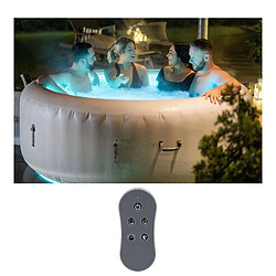 Avis Spa Gonflable Bestway Lay-Z-Spa Paris Pour 4-6 personnes Rond 196x66 cm avec Lumières LED