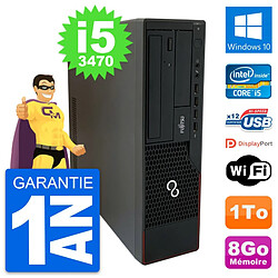 PC Fujitsu Esprimo E910 DT Intel i5-3470 RAM 8Go Disque Dur 1To Windows 10 Wifi - Occasion