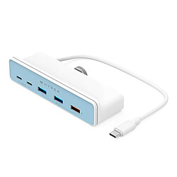 HUB USB-C HyperDrive 5 en 1 para iMac Blanco