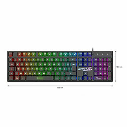 Clavier Spirit of Gamer PRO-K1 Espagnol Qwerty Noir