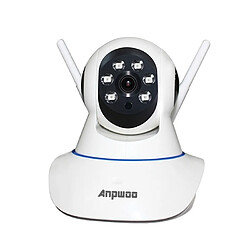 Wewoo Anpwoo AP001 1.0MP 720P HD WiFi Caméra IP, Détection de mouvement / Vision nocturne (Blanc)