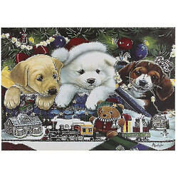 Universal Puppy de Noël puzzle puzzle des pièces de puzzle unique