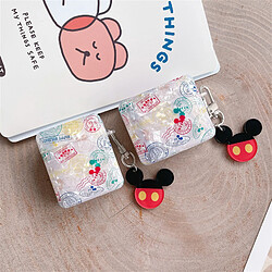 GUPBOO Airpods Coque Housse Étui Protecteur Compatible pour AirPods Pro-Motif de coquille de phoque de dessin animé Xiaoqi