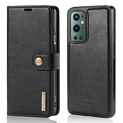 Dg.Ming Etui en PU + TPU Détachable 2-en-1 noir pour votre OnePlus 9 Pro