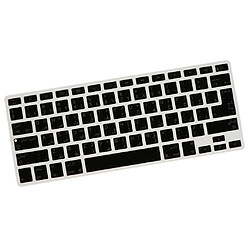 Acheter Protecteur de Peau de Clavier de Langue Arabe en Silicone Keyboard Cover Pour MacBook Black