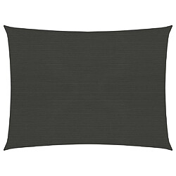 ComfortXL Voile D'ombrage 160 G/m² Anthracite 2x2,5 M Pehd