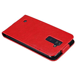 Acheter Cadorabo Coque LG K8 2016 Etui en Rouge