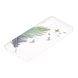 Coque en TPU impression de motif conception imd plume pour votre Samsung Galaxy S20