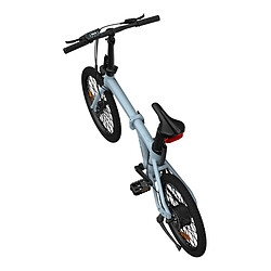 Avis Vélo électrique pliant ADO Air 20 - Moteur 250W Batterie 36V9.6Ah Assisté Autonomie 100KM Freins à Disque Hydrauliques - Bleu