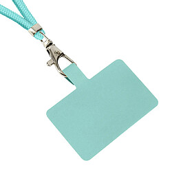 Avizar Cordon pour Smartphone Nylon Tressé 80cm Réglable Accroche Universelle Turquoise