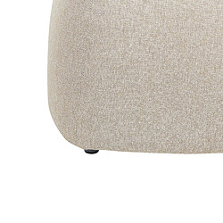 Acheter Beliani Pouf MONTEREY Beige 45 cm 45 cm