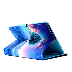 Acheter Etui en PU universel 10 pouces arbre en forme de cœur pour votre Apple iPad 9.7/LG G Pad III etc