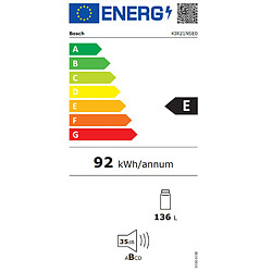 Réfrigérateur 1 porte intégrable à glissière 136l - KIR21NSE0 - BOSCH