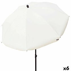 Avis Parasol Aktive 240 x 230 x 240 cm Beige (6 Unités)