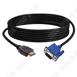 Acheter Tech Discount TD® Câble de conversion Câble HDMI vers VGA - câble audio - vidéo - HDMI - VGA - Connectique informatique - accessoire multimédia