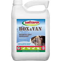 SANITERPEN Désinfectant odorisant Box & Van - 5 L