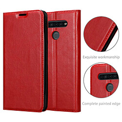 Cadorabo Coque LG KQ51 Etui en Rouge pas cher