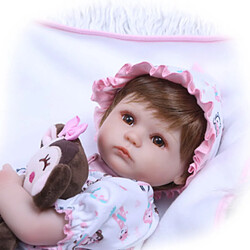 Universal Renaissance Baby Doll Wharf Silicone Doux 40cm Réaliste Poupée Nouvelle-née Fille Mariée pas cher