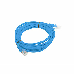 Câble Ethernet LAN Lanberg PCU6-10CC-0300-BK Bleu 3 m