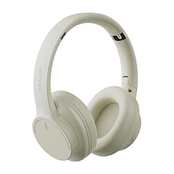 Yonis Casque Audio Bluetooth 5.2 Pliable Beige