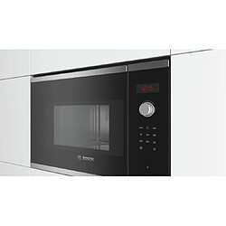 Avis Bosch Micro ondes Encastrable BFL523MS1F, Série 4, AutoPilot7, 20 litres