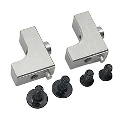 2x Servo Seat 1/12 Rc Car Parts Parts Pour Wltoys 124018 124019 Argent pas cher