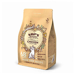 Croquettes Saines et Délicieuses au Poulet pour Chats - Lily's Kitchen - 2Kg