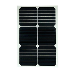 Justgreenbox Panneau solaire semi-flexible mono 20W 12V avec puce Sunpower pour chargeur de batterie bateaux Cara - 32863371470