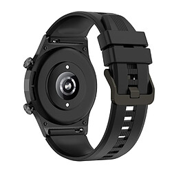 Bracelet en silicone 22mm pour Honor Watch GS3 - Noir