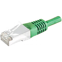 DEXLAN Cordon RJ45 catégorie 6A S/FTP vert - 1 m