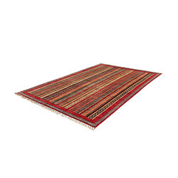 Vidal Tapis de laine 294x198 rouge Torkman