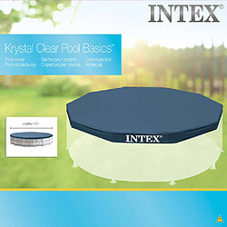 Intex Couverture de piscine ronde 457 cm 28032