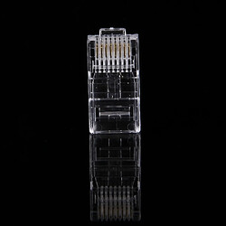 Wewoo Fiche modulaire RJ45 haute performance 1000 PCS pas cher