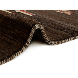 Vidal Tapis de laine 154x104 brun Kashkuli pas cher