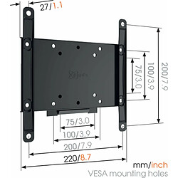 Avis Support de TV Vogel's 8562000