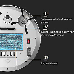 Universal Aspirateur avec du réservoir d'eau télécommandation à la télécommande et à la sécheuse à l'aspirateur ultra mince | Aschers pas cher