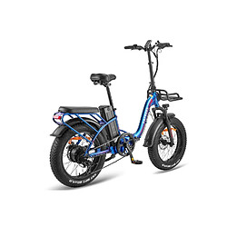 FAFREES F20 Max Vélo Électrique - Moteur 500W Batterie 48V 22.5AH Autonomie 110KM Freins à Disque - Bleu Violet pas cher