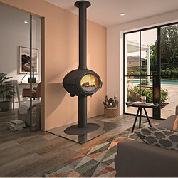 Avis Poêle à bois fonte 7kw noir - p648114 - INVICTA