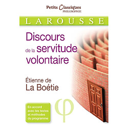 Discours de la servitude volontaire - Occasion