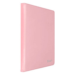 Blun Étui Universel Tablette 7 pouces Espaces de Rangements Fonction Support rose