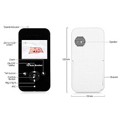 Avis 2.4 Pouces Bébé Moniteur Bébé Interphone Moniteur Bébé Moniteur Bébé Sommeil Moniteur